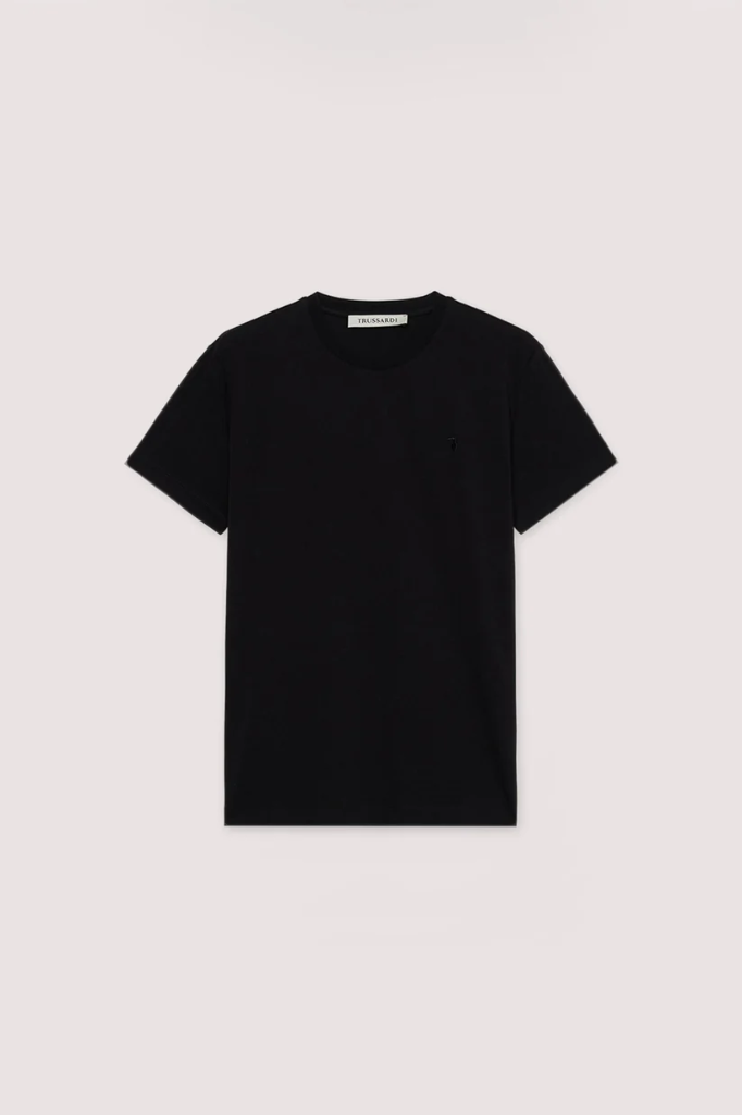 TRUSSARDI Regular Cotton T-Shirt Male