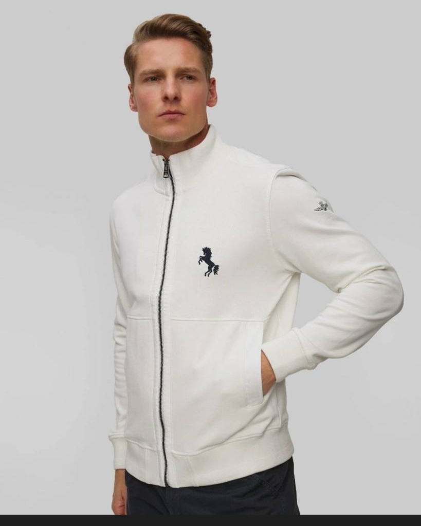 AERONAUTICA MILITARE Sweatshirt  Cotton Male MILK WHITE