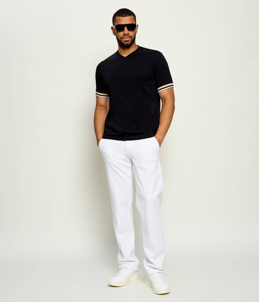 KARL LAGERFELD  V-Neck T-Shirt Male 
