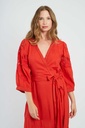 RENE DERHY Green Dress Female 