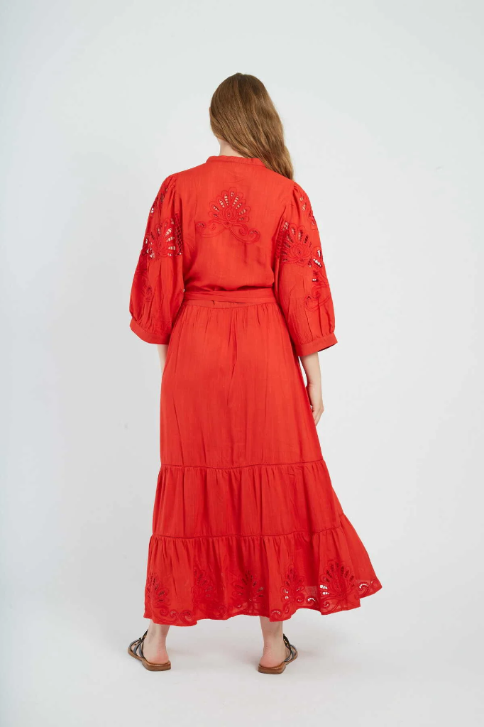 RENE DERHY Green Dress Female 