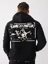 TRUE RELIGION Zipper Hoodie Cotton Male