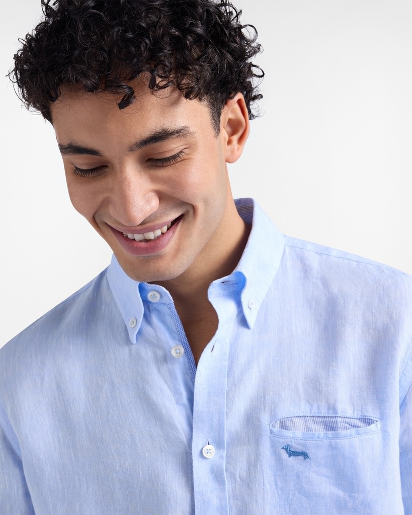 HARMONT&BLAINE Pocket Square Shirt Male