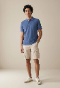 FYNCH HATTON Basic Cotton Polo Male