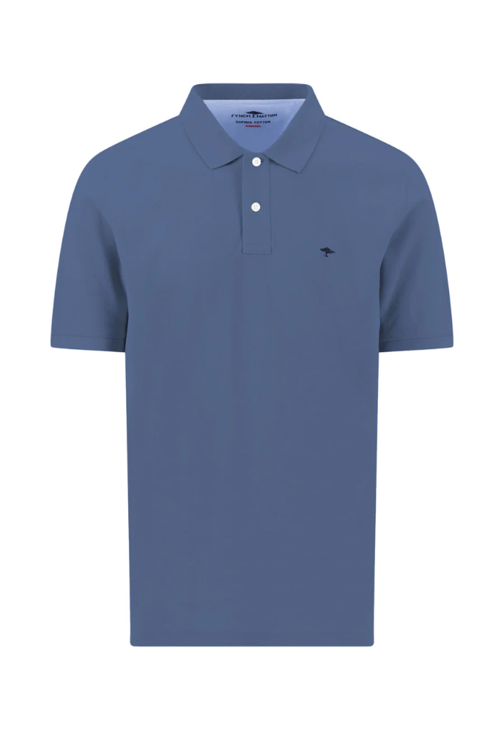 FYNCH HATTON Basic Cotton Polo Male