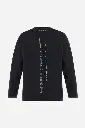 La Martina Male Cotton Sweatshirt BLACK