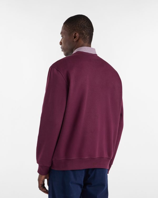 HARMONT&BLAINE Male COTTON SWEATSHIRT BURGENDY