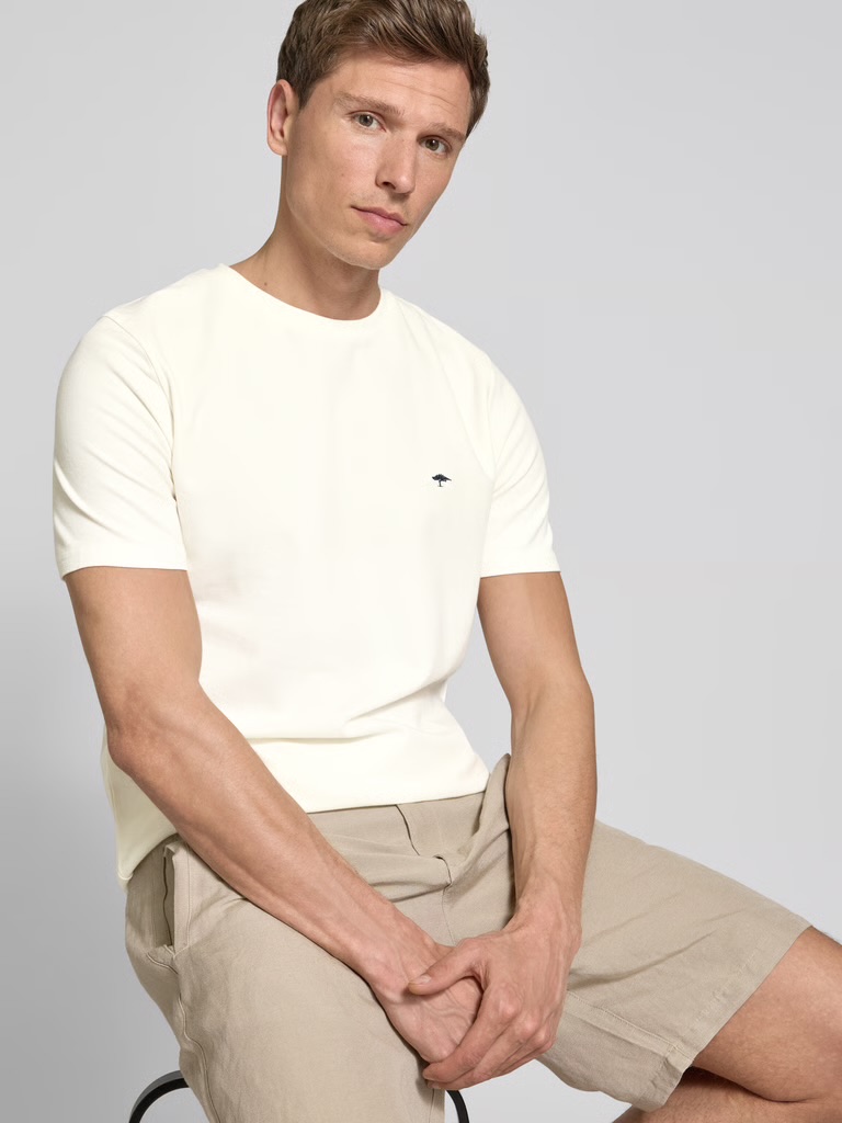 FYNCH HATTON Cotton T-shirt Male