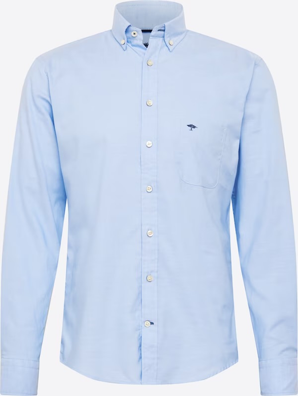 FYNCH HATTON Poplin Check  Shirt Male