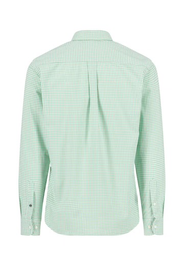 FYNCH HATTON Poplin Check  Shirt Male