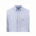 FYNCH HATTON Linen Shirt Male