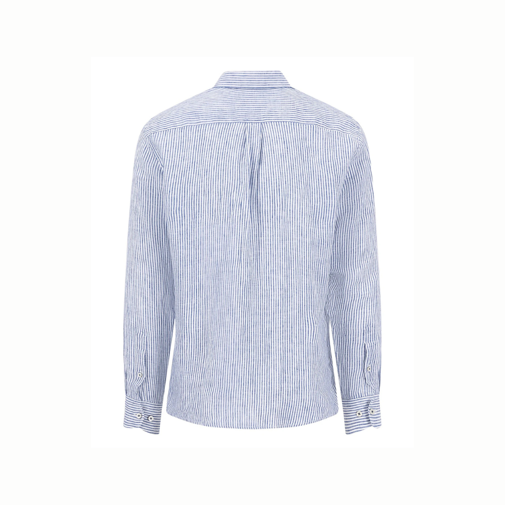 FYNCH HATTON Linen Shirt Male