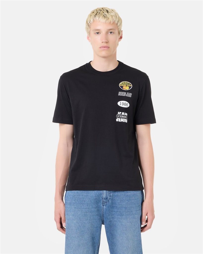 ICEBERG Round neck  T-shirt Male
