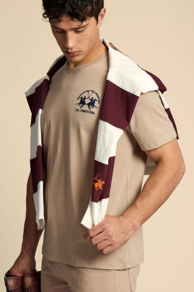 LA MARTINA Jersey T-shirt Male