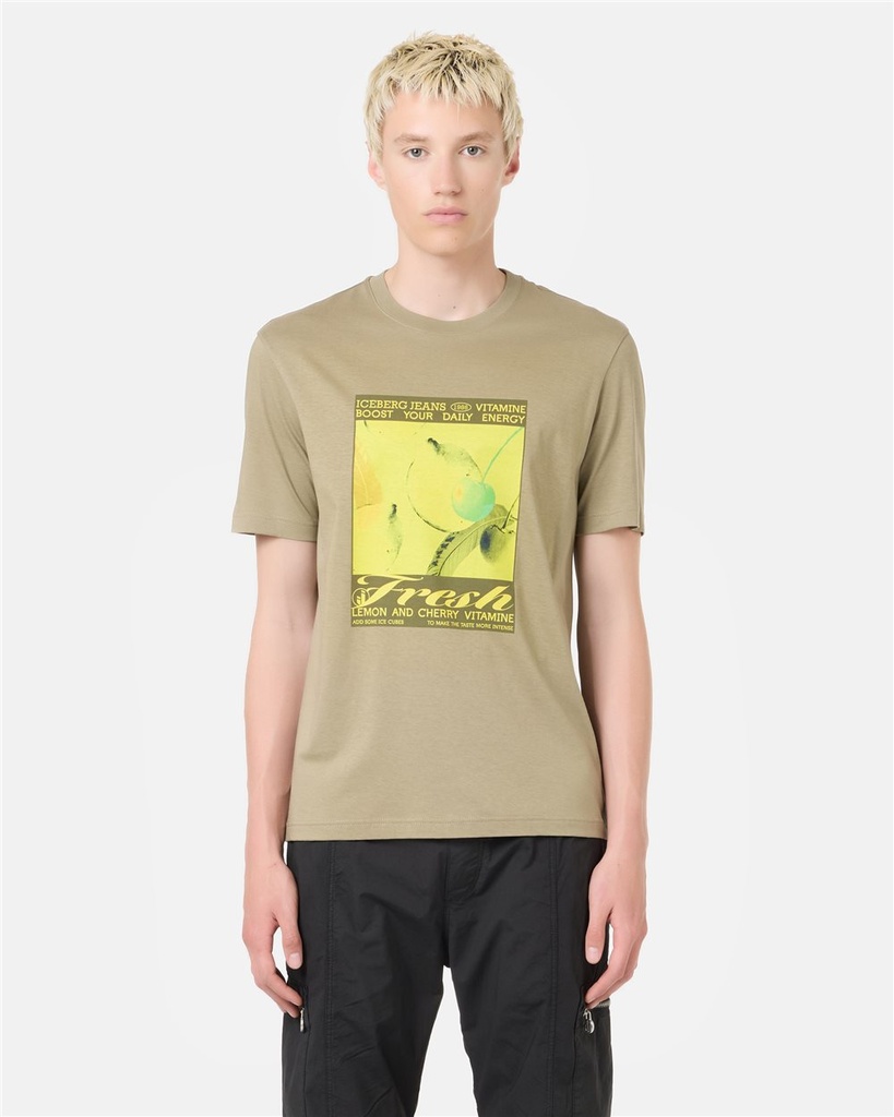 ICEBERG Round neck  T-shirt Male