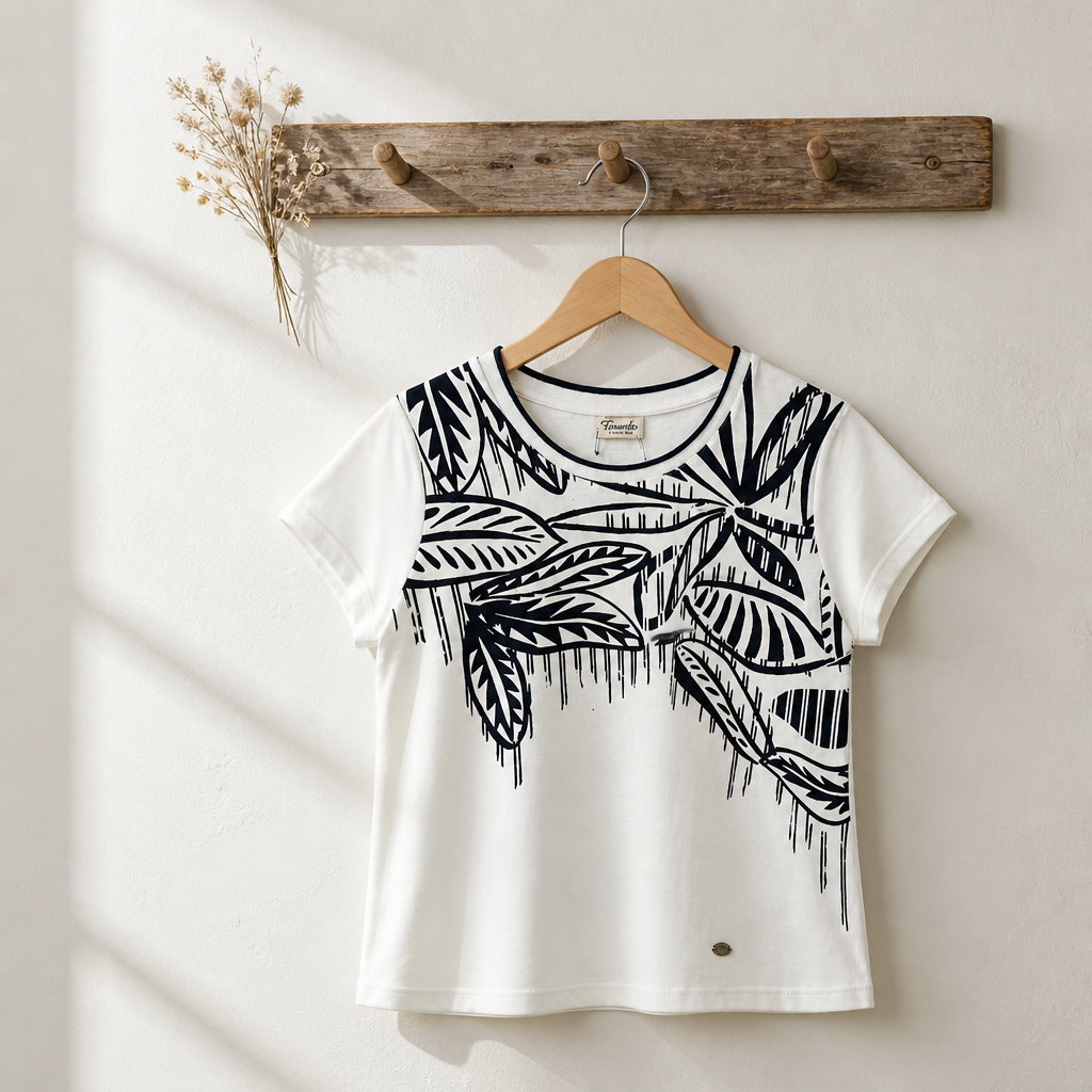 BARBRA Round NeckT-shirt Female