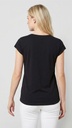 BARBRA Black NeckT-shirt Female