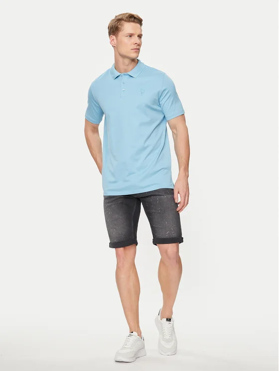 Karl Lagerfeld Polo T-shirt Male BLUE