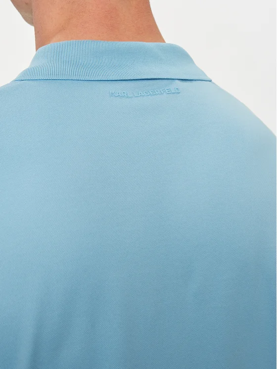 Karl Lagerfeld Polo T-shirt Male BLUE