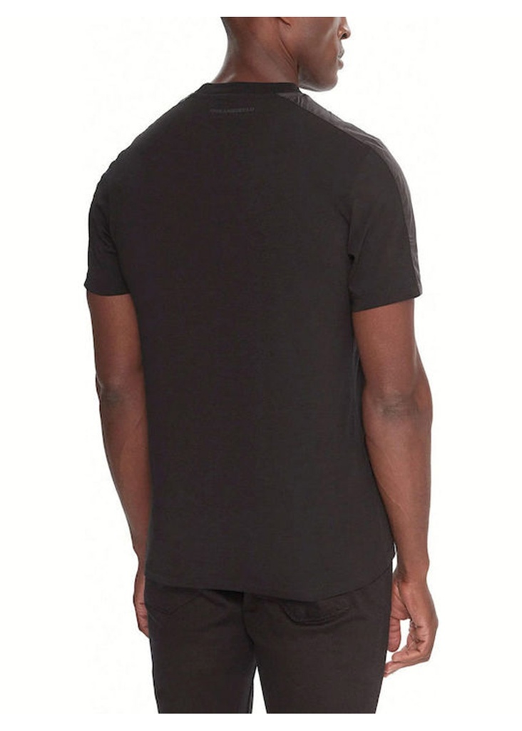 Karl Lagerfeld Round T-shirt Male OLIVE