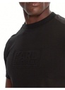 Karl Lagerfeld Round T-shirt Male OLIVE