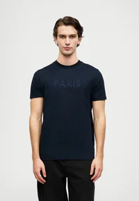 Karl Lagerfeld Round T-shirt Male NAVY