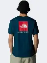 The North Face Box Nse Men Lifestyle T-Shirt Estate Blue/White