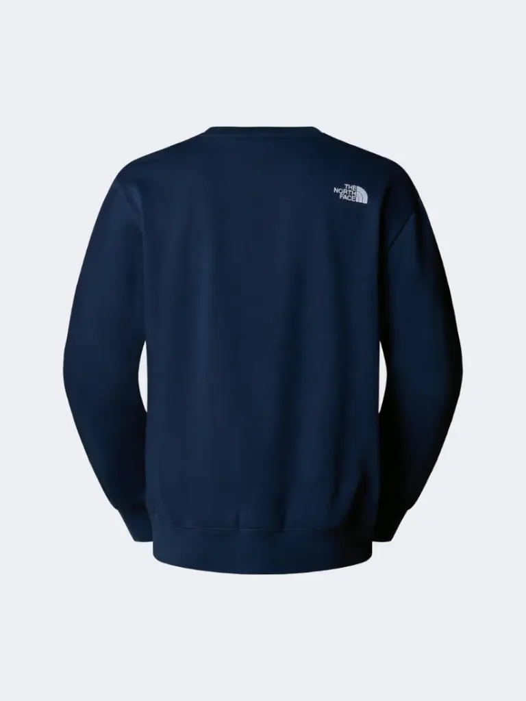 The North Face Essential Relaxed Men Lifestyle Sweatshirt Summit Navy