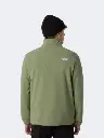 The North Face Glacier 1/4 Zip Men Hiking Fleece Bark Mist