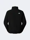 The North Face Glacier 1/4 Zip Men Hiking Fleece Black