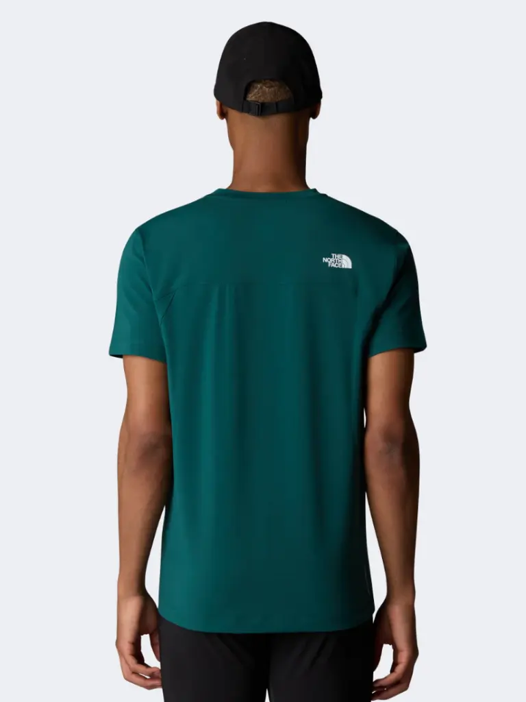 The North Face Lightning Alpine Men Hiking T-Shirt Deep Nori