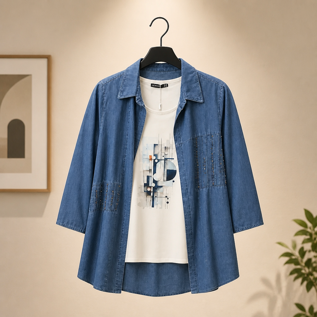 FEMINA Jeans Set Female