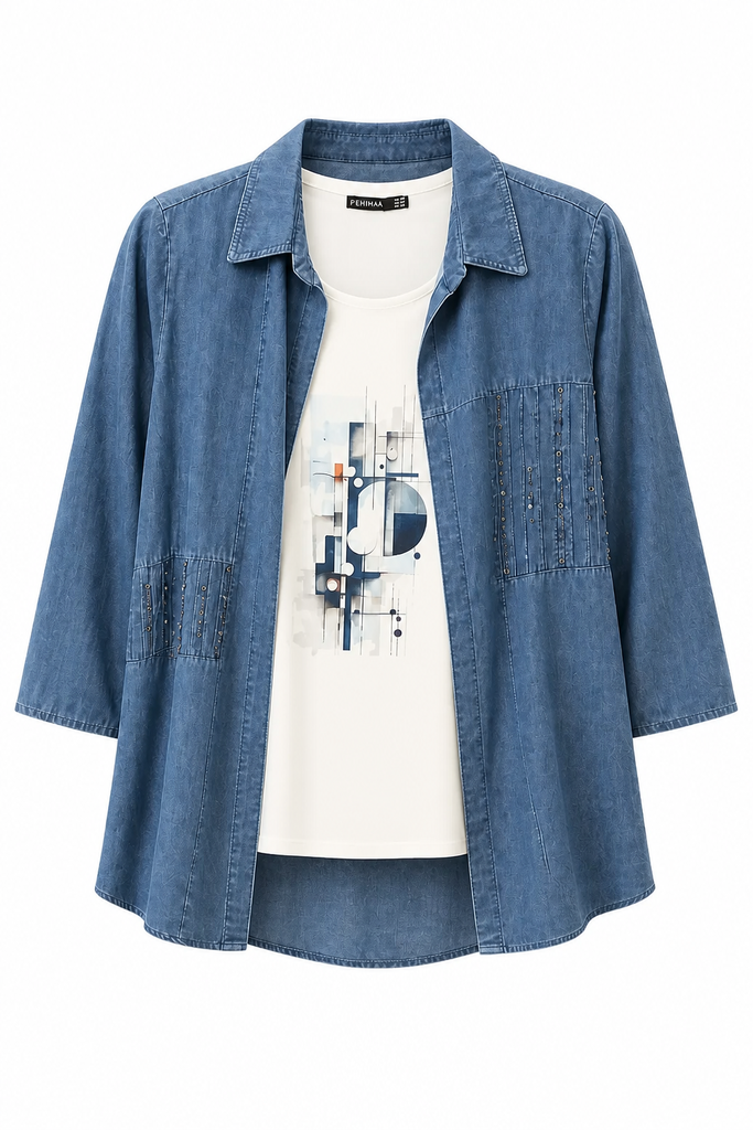 FEMINA Jeans Set Female