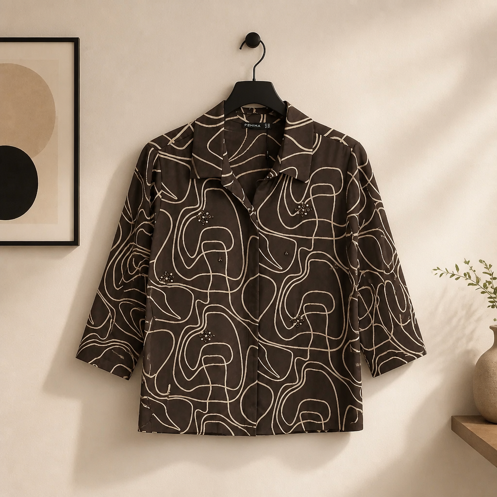 FEMINA Long sleeve Blousse Female