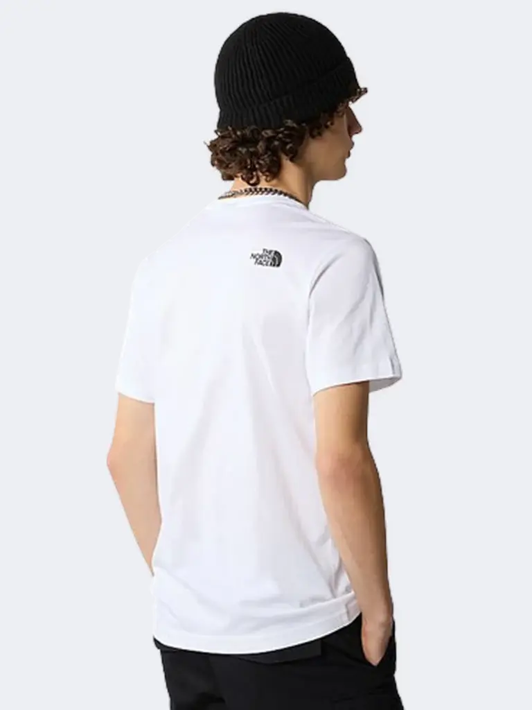 The North Face Never Stop Exploring Men Lifestyle T-Shirt White/Black/Red