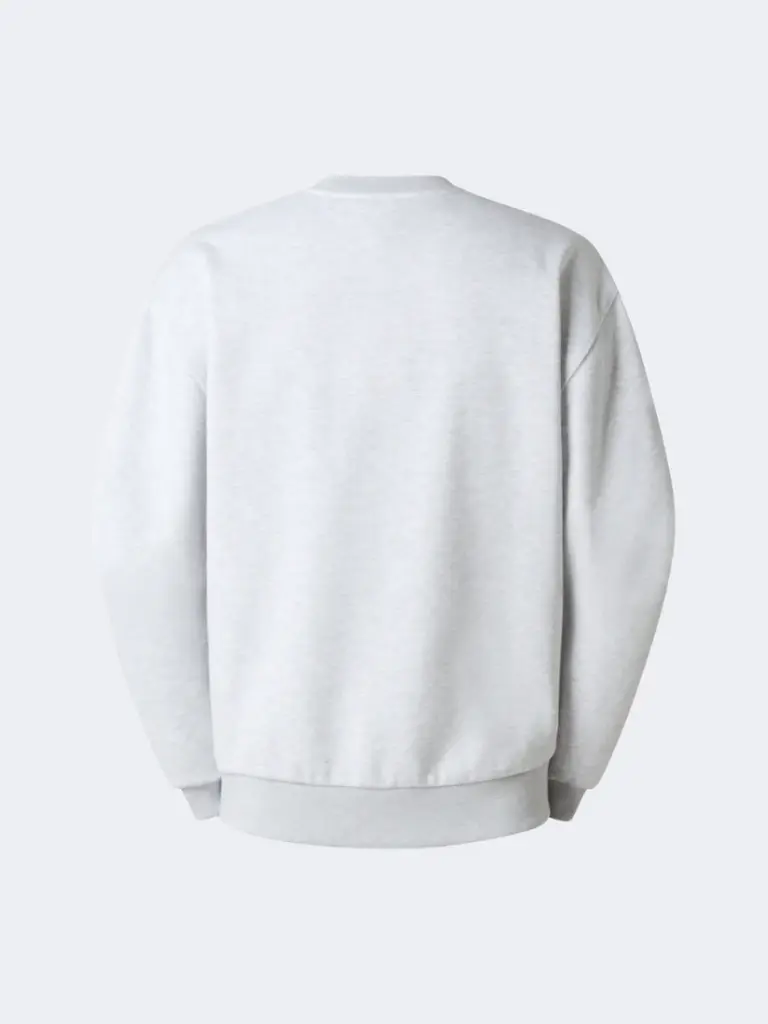 The North Face Red Box Crew Classic Men Lifestyle Sweatshirt Grey Heather