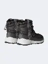 The North Face Thermoball Lace Up Waterproof Women Lifestyle After Ski Boot Antracite Grey/White