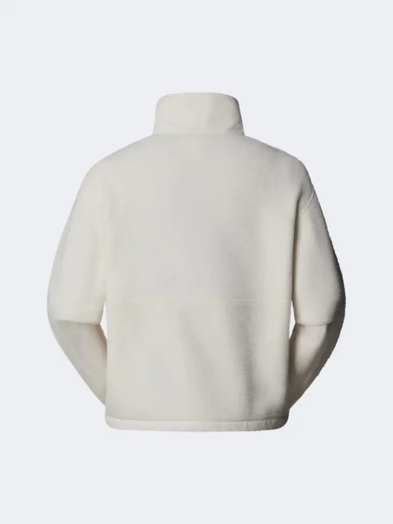 The North Face Yumiori Off Peak Full Zip Women Lifestyle Jacket White Dune
