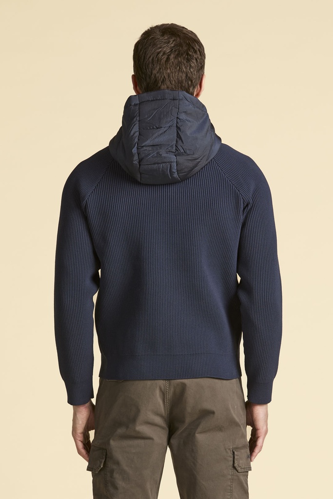 AERONAUTICA MILITARE Jacket Mid puffer Mid Cotton Male NAVY BLUE