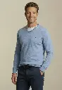  FYNCH HATTON  Sweater Knit V-Neck Male
