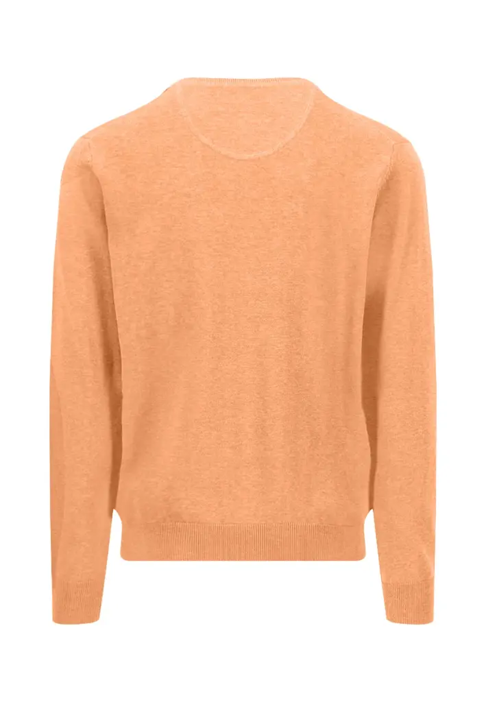  FYNCH HATTON  Sweater Knit V-Neck Male