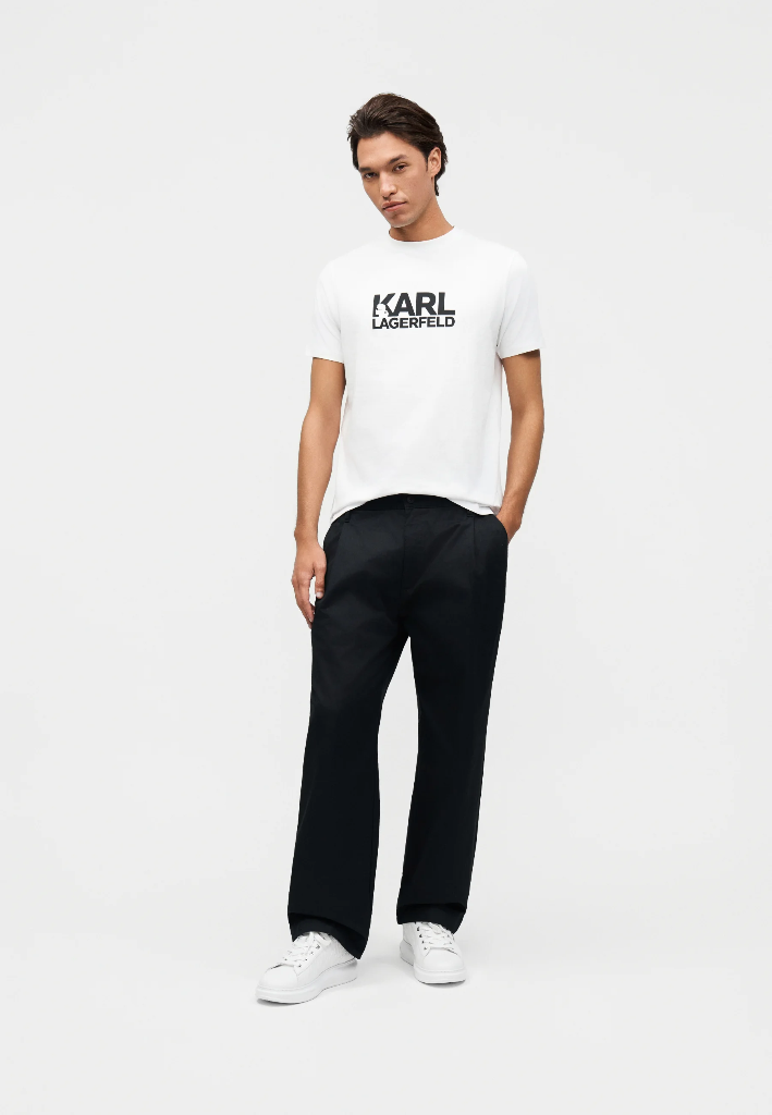 KARL LAGERFELD Roundneck T-Shirt Male 