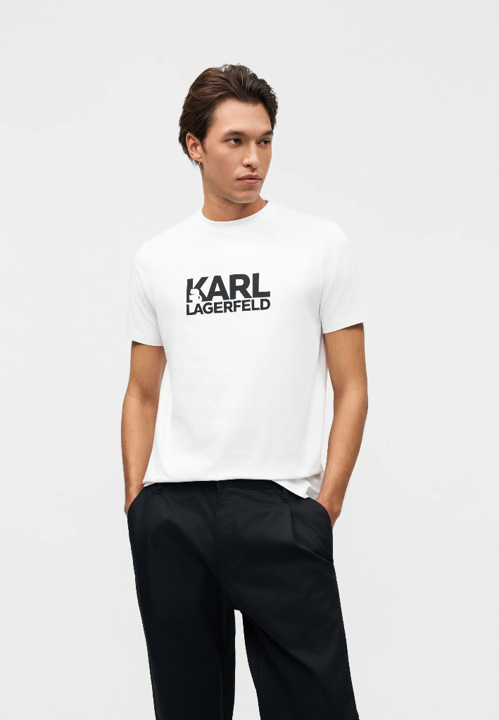 KARL LAGERFELD Roundneck T-Shirt Male 