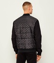 Karl Lagerfeld Mid puffer Mid Cotton Jacket Male BLACK