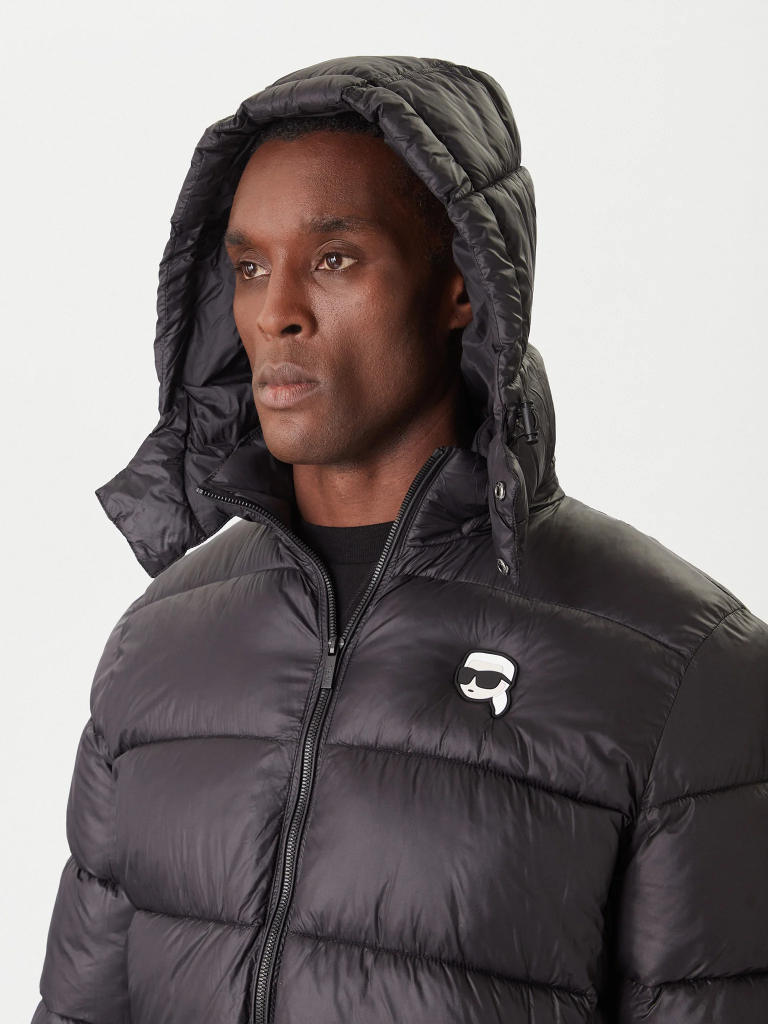 Karl Lagerfeld Puffer Jacket Male BLACK