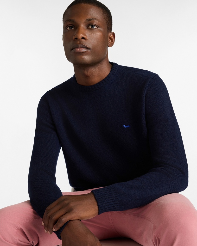 HARMONT&BLAINE Male COTTON SWEATSHIRT NAVY