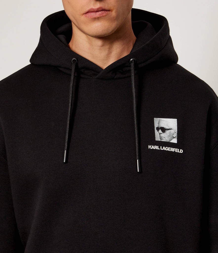 Karl Lagerfeld Cotton Sweat shirt Male BLACK