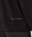 Karl Lagerfeld Cotton Hoodie Male BLACK