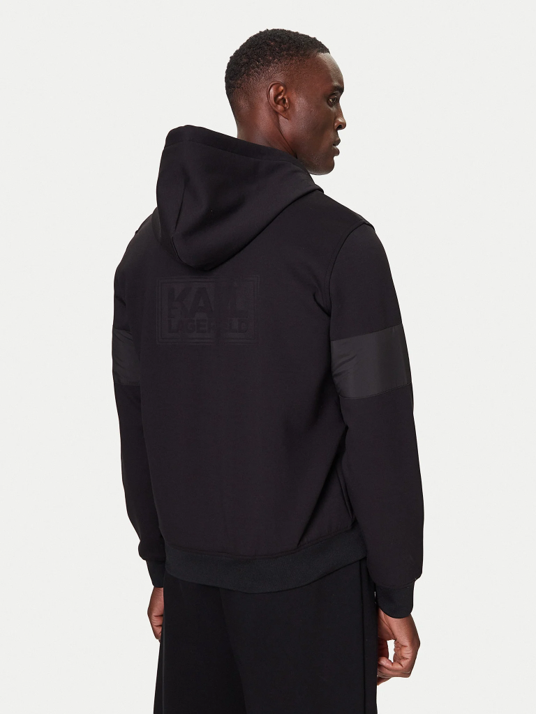 Karl Lagerfeld Cotton Jacket Male BLACK