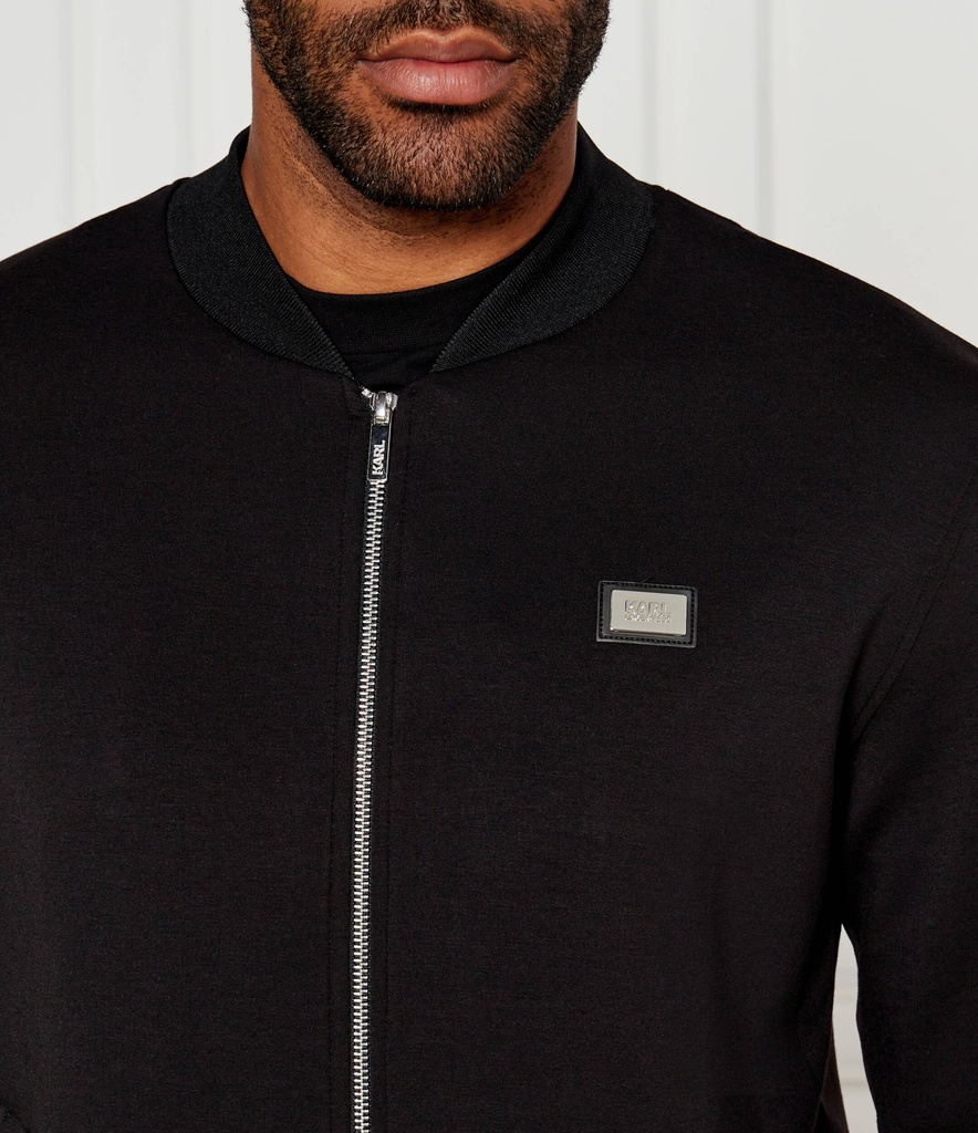 Karl Lagerfeld Cotton Jacket Male BLACK